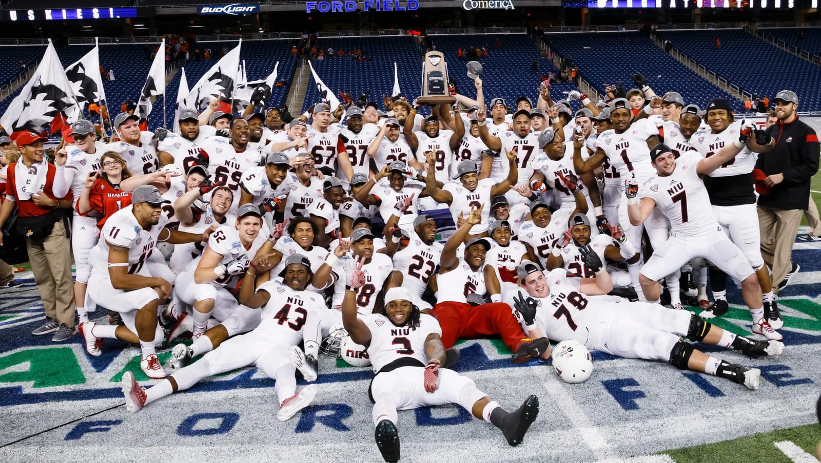 Ford Field celebration