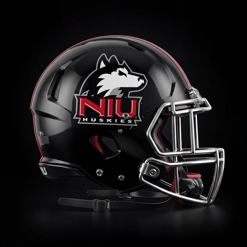 NIU Huskies football helmet